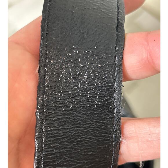 Michael Kors MK Austin Black Leather Tote Slouchy Hobo Shoulder Handbag Boho bag - Picture 6 of 6